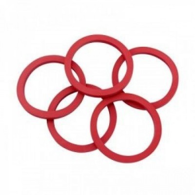 Hiko afdichtring rood 2,5mm (per stuk)