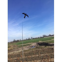 Bird Scaring Kite 4 meter met draaiende voet