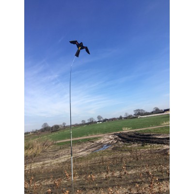 Bird Scaring Kite 4 meter met draaiende voet