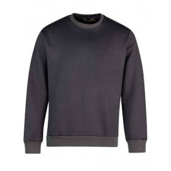 Storvik sweater ronde hals antraciet (maat M - XXXL)