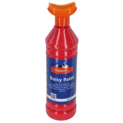 Tailpainter Daisy Paint Tochtdetectieverf + borstel 750ml rood