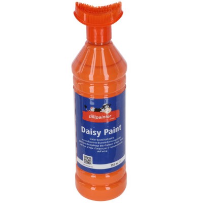Tailpainter Daisy Paint Tochtdetectieverf + borstel 750ml oranje