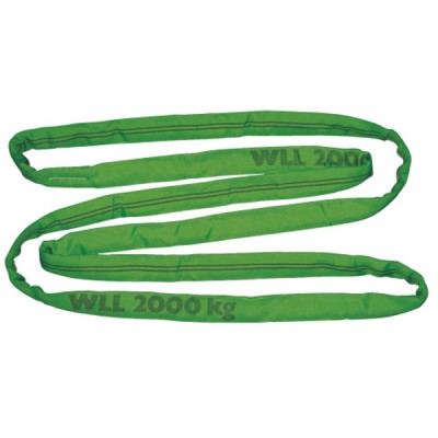 Rondstrop groen 5 meter, 2 ton