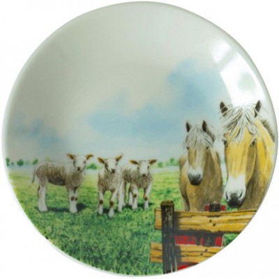 Petit Four schaaltje Paard/Schaap Wiebe van der Zee (actie)