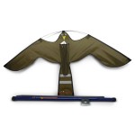 Hawk Kite 7 meter met paal en draaiend grondanker