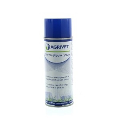 Dermi blauw spray Agrivet (400 ml)
