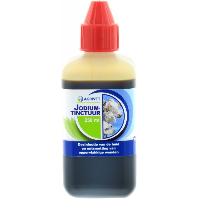 paradijs gelei Schat Jodium Tinctuur 2% Agrivet (250 ml)